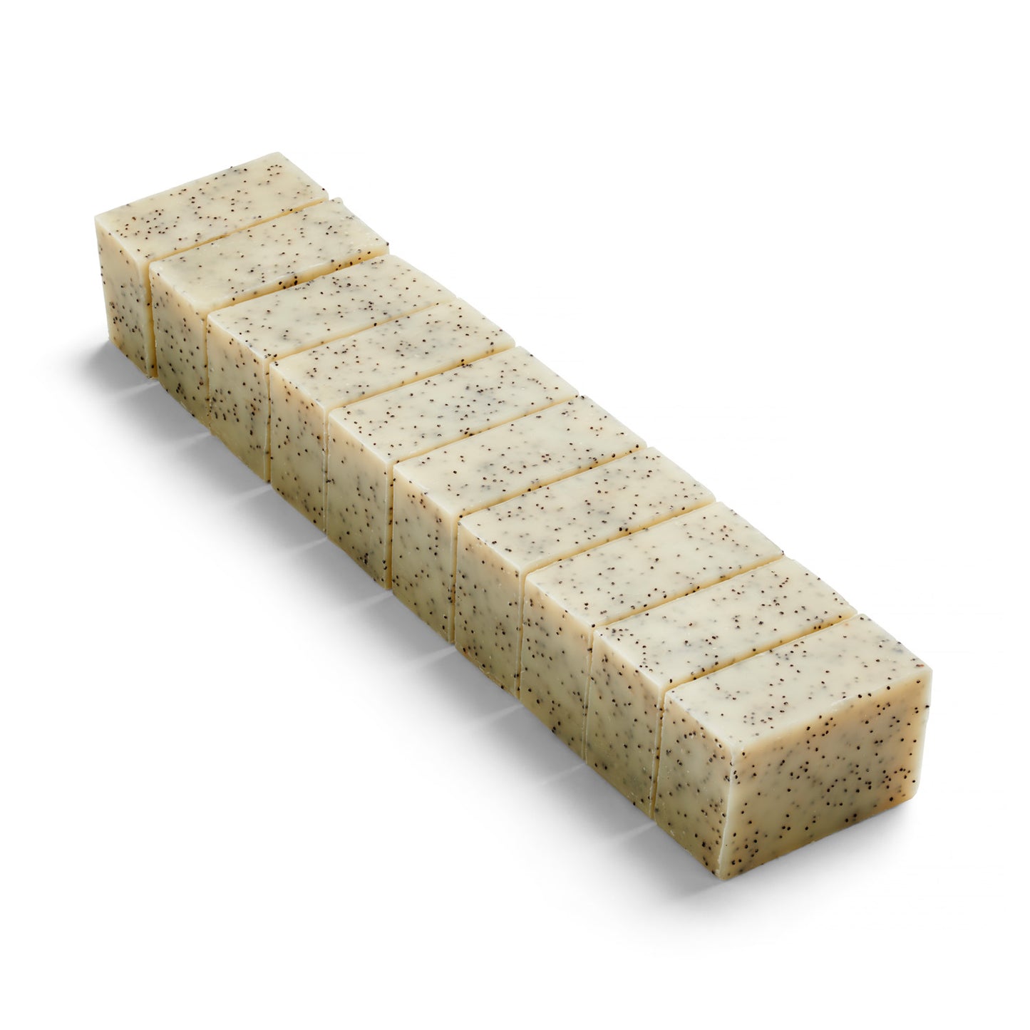 Amber Poppy Scrub Palm Free Soap Brick 1.5kg - Cut (1 pack)