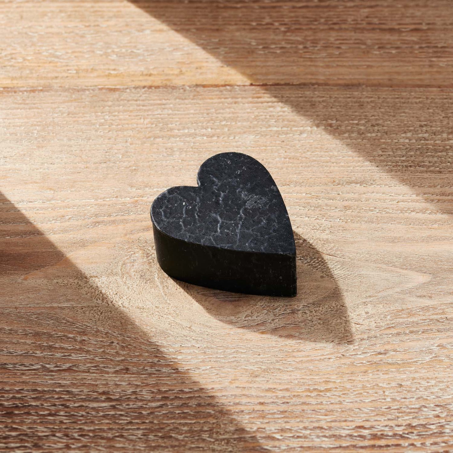 Activated Charcoal Palm Free Heart Soap 40g (8 pack)