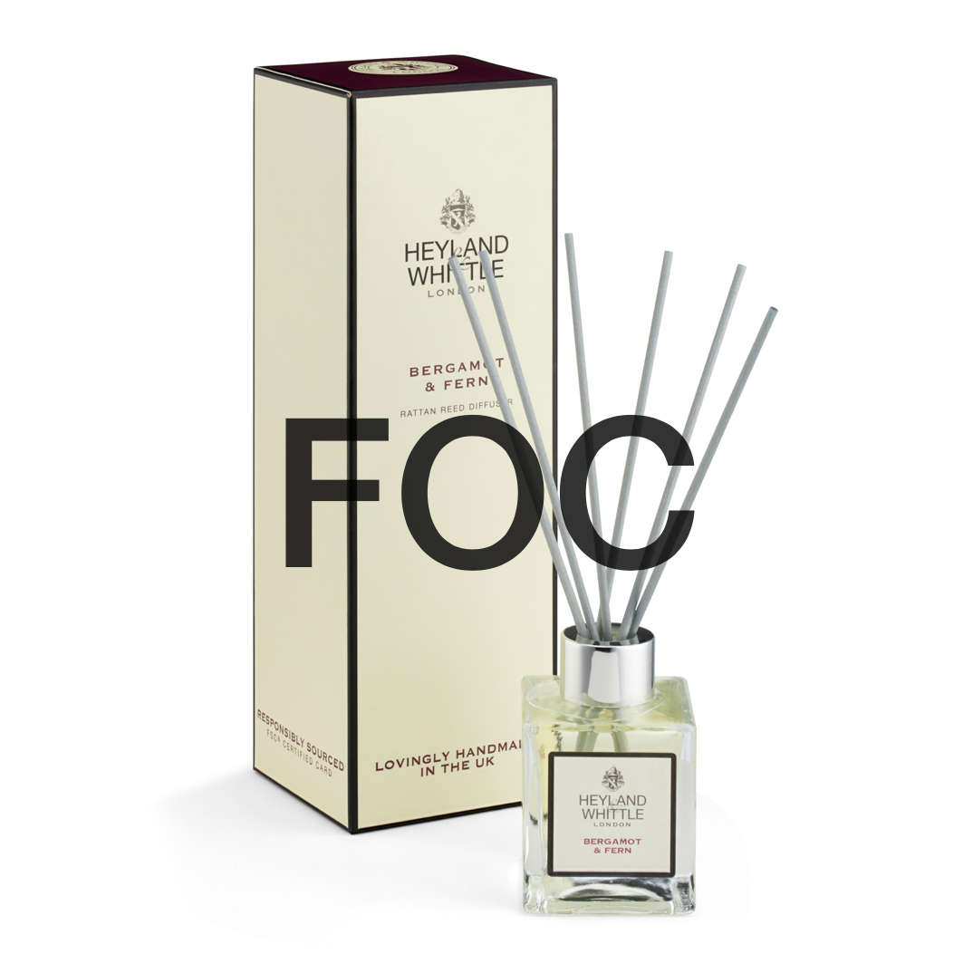 Tester - Classic Bergamot & Fern Reed Diffuser 100ml