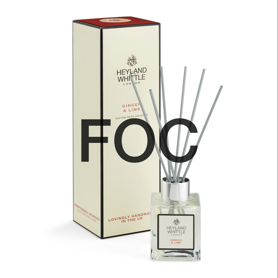 Tester - Classic Ginger & Lime Reed Diffuser 100ml