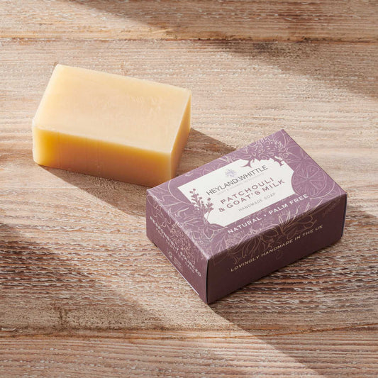 Patchouli & Goat's Milk Palm Free Soap 120g (6 pack)