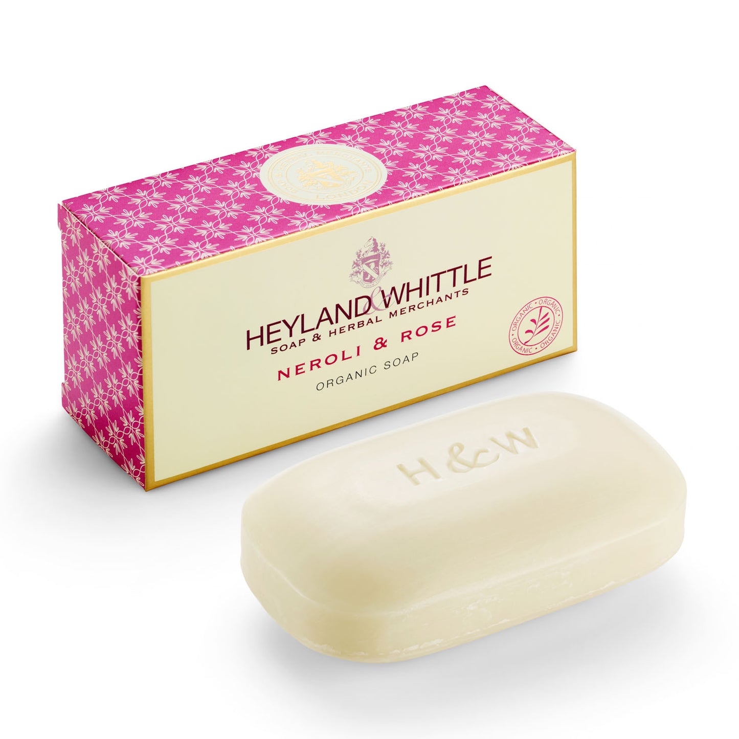 Neroli & Rose Organic Soap Bar 150g (6 pack)