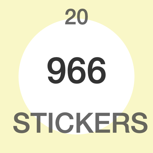 English Lavender Stickers 966