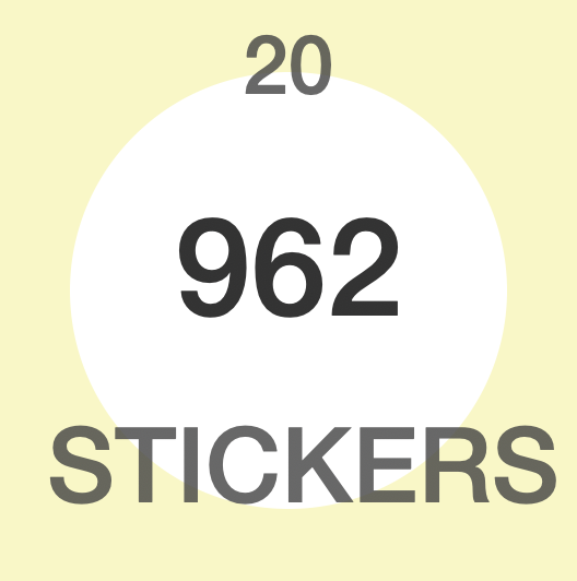 Spirulina Seaweed Stickers 962