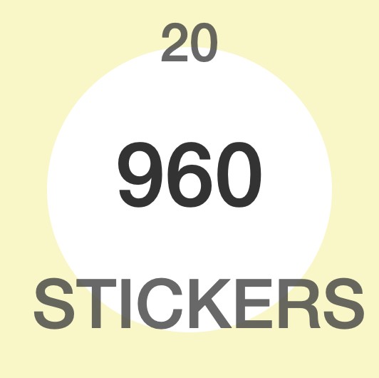 Tea Tree & Nettle Stickers 960