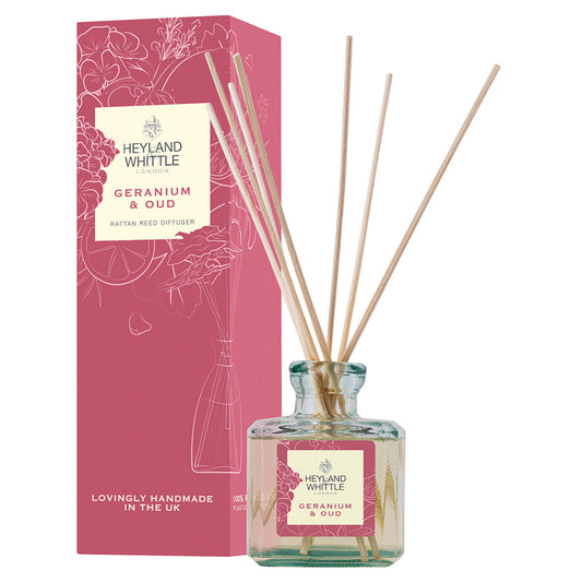 Geranium & Oud Reed Diffuser 200ml (6 pack)