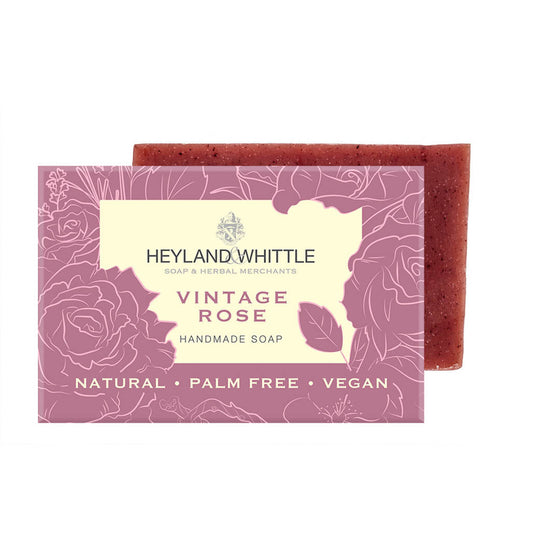 Vintage Rose Palm Free Soap Bar 120g (6 pack)