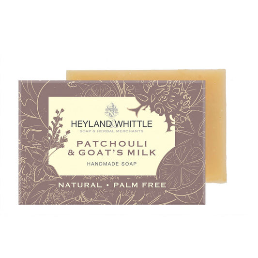 Patchouli & Goat's Milk Palm Free Soap 120g (6 pack)