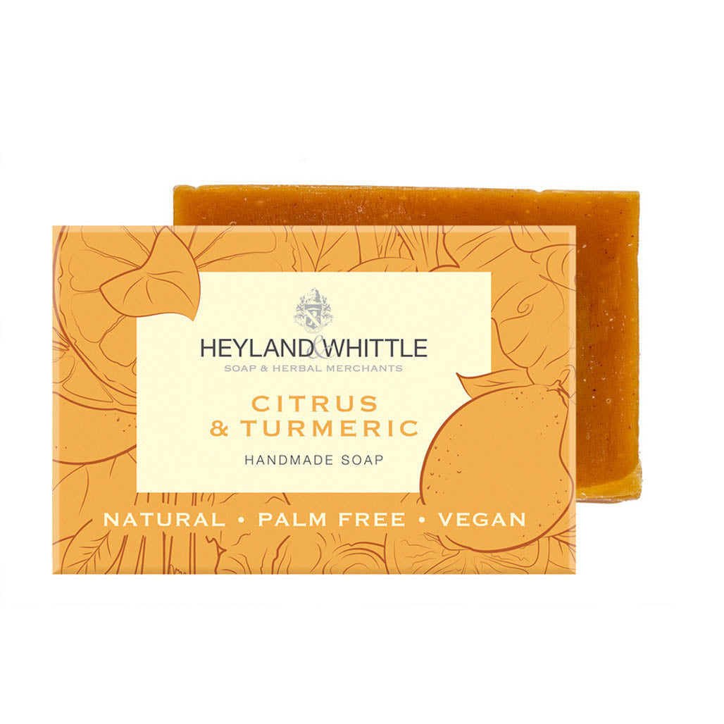 Citrus & Turmeric Palm Free Soap 120g (6 pack)