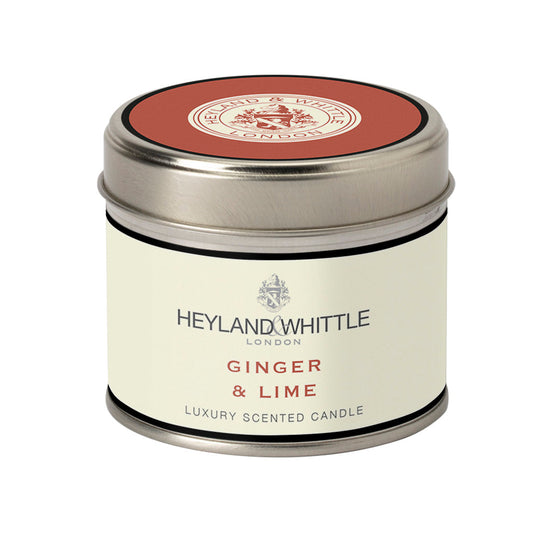 Classic Ginger & Lime Candle in a Tin 180g (6 pack)