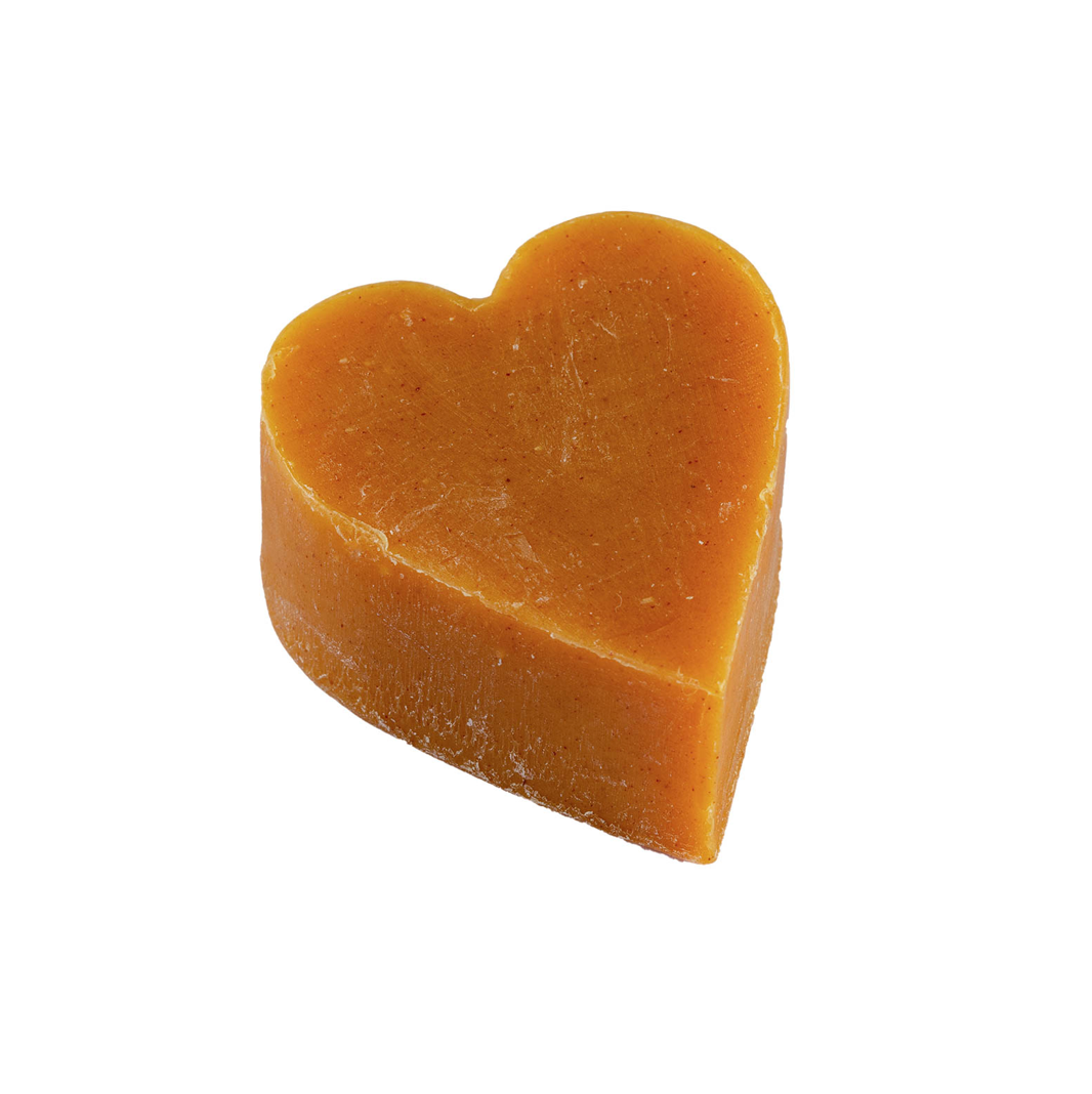 Citrus & Turmeric Palm Free Heart Soap 40g (8 pack)