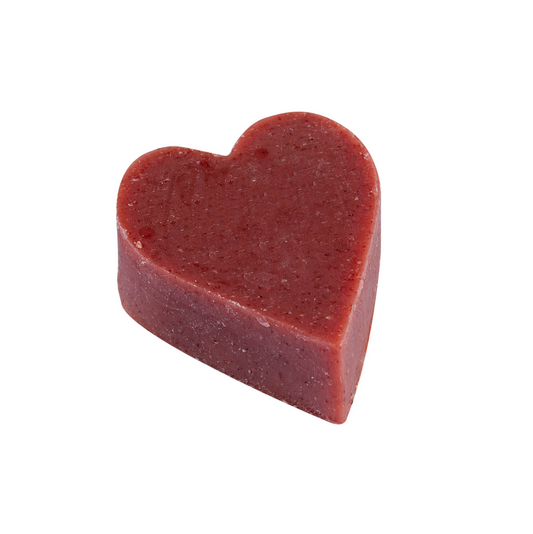 Vintage Rose Palm Free Heart Soap 40g (8 pack)